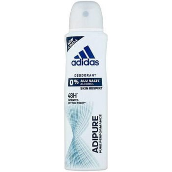 Adidas Adipure Men deospray 24h bez hliníkových solí 150 ml od 3,19 € -  Heureka.sk