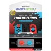 Kryty na analógové páčky KontrolFreek Splash Red Blue pre Joy-Con
