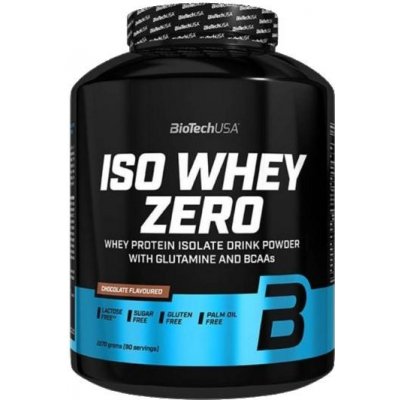 Biotech USA Iso Whey Zero 908g - Jahoda