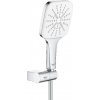 Grohe Rainshower SmartActive Cube - Súprava sprchovej hlavice 130 9,5 l/min, 3 prúdy, držiaku a hadice, mesačná biela 26588LS0