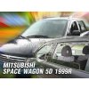 Deflektory na Mitsubishi Space Wagon, 5-dverová (+zadné), r.v.: 1999 - 2005