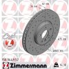 Brzdový kotúč ZIMMERMANN 150.3449.52 150.3449.52