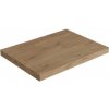 LAVITA doska 60,5 x 40 x 3,8 cm, na umývadlovú skrinku, vzhľad orech, WALNUT60