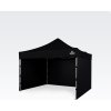 BRIMO Prémiový Párty stan 3x3m Hliník s 3 stenami Čierna 13