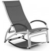 Blumfeldt Beverly Wood, záhradné lehátko, hojdacie kreslo, hliník, sivé (GDMC2-Berverlywd-BL2)