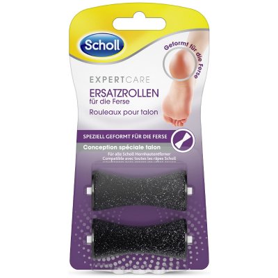 Scholl Velvet Smooth Cracked Heel Roller 2ks