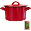 Green home smaltovaný hrniec s pokrievkou COMBI 30 l + korenie na kotlíkový guláš 50 g
