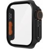 AppleKing puzdro v štýle Watch Ultra s tvrdeným sklom pre Apple Watch 41 mm - čierne - možnosť vrátiť tovar ZADARMO do 30tich dní