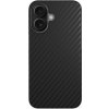 Kryt na mobil Epico Mag+ Carbon kryt pre iPhone 16 Plus - čierny (90910191300001)