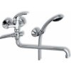 Novaservis Metalia 55 - Vaňová batéria nástenná komplet, chróm - 55071,0