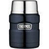 Thermos Style se skládací lžící a šálkem tmavě modrá Modrá termoska 470 ml
