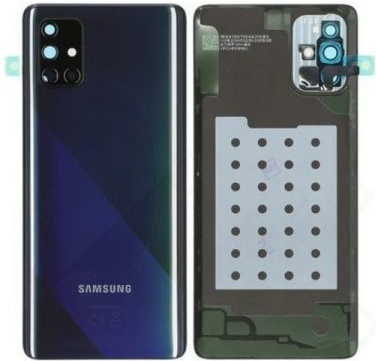 Kryt Samsung Galaxy A71 (A715) zadný čierny