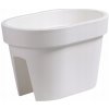 Kvetináč plast biely Prosperplast 39,6 cm x 26,6 x 25 cm