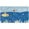 Badabulle Bath Mat protišmyková podložka s tepelným senzorom 70x40 cm