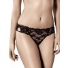 Tangá nohavičky RÓŽA Carmen čierne, VYBRAŤ VEĽKOSŤ BIELIZNE M