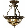 Svietidlo Tiffany stropné JASPER Ø37
