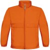 B&C Větrovka B&C Sirocco /kids bez podšívky, dětská COT01095023564-orange Oranžová 9-11