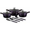 BERLINGERHAUS Sada nádobí s titanovým povrchem 10 ks Purple Eclipse Collection II (BH-7141)