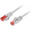 Patchcord kat.6 FTP LSZH CU 3m sivý fluke passed