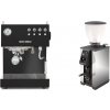 Ascaso Steel DUO, Black + Stone Espresso Pebble, chrome