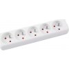 Office Products Office Products Extension Card, 5 zásuvek, 3m, s uzemněním, bílý