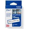 páska BROTHER TZeN231 čierne písmo, biela páska nelaminovná NON LAMINATED Tape (12mm) (TZEN231)