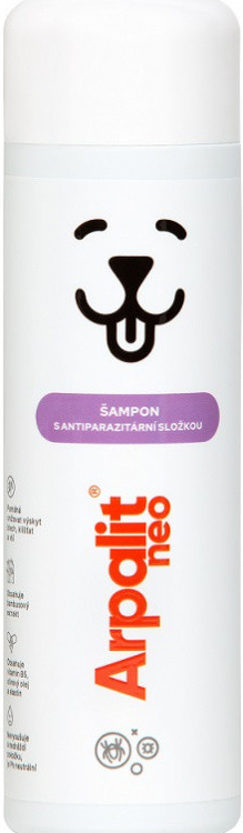 Arpalit NEO šampón proti parazitom s bambus extr pre zvieratá 250 ml