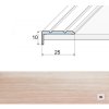 Jutex Ukončovacia lepená lišta A31 sosna biela