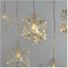 Emos DCGW06 8 LED girlanda snehové vločky 84 cm vonkajšie aj vnútorné teplá biela