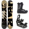 Raven Grizzly snowboard + Raven S230 Black viazanie + Raven Target obuv - 161 cm + vázání S/M (EU 37-42)