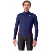 CASTELLI Cyklistická zateplená bunda - ENTRATA 2 - modrá XL