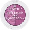 essence Soft Touch Duo očné tiene odtieň 02 Berry Crush 1 g
