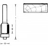 HIKOKI LÍCOVACIA FRÉZA 754035