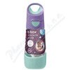 b.box Láhev na pití s brčkem lilac pop 450ml