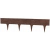 Gardenplast Záhradná palisáda Stone Palisade 9,5 cm / 0,8 m hnedá 1 ks