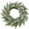 Veniec zelený zasnežený 55 cm