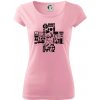 Zdravotné kríž veci - Dámske tričko Pure - M ( Ružová )
