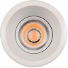 ACB E3984100BDP Zapustené svietidlo MOVE LED COB 12W,3000K, 1260lm,CRI90, IP44/IP20, Dim. DALI/Push, biela