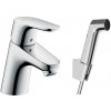 Umývadlová batéria Hansgrohe Focus s bidetovú spŕškou chróm 31926000