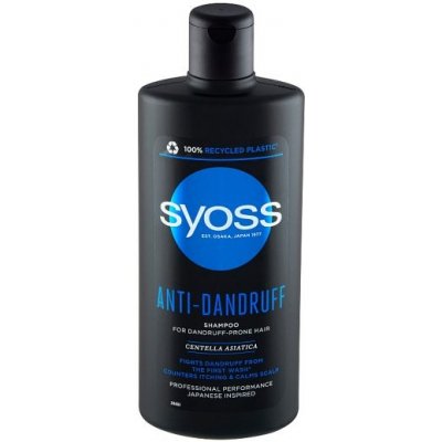 Syoss Anti-Dandruff šampón pre vlasy bez lupín 440 ml