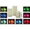 Led sviečky – 3 kusy na diaľkové ovládanie