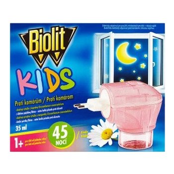 Biolit Kids Hajánek elektrický odpařovač proti komárům 35ml