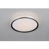 TRIO Reality R64811102 VARDA stropné svietidlo D390mm SMD LED 24W/2500lm 2700-6500K čierna, diaľkový ovládač, starlight efekt
