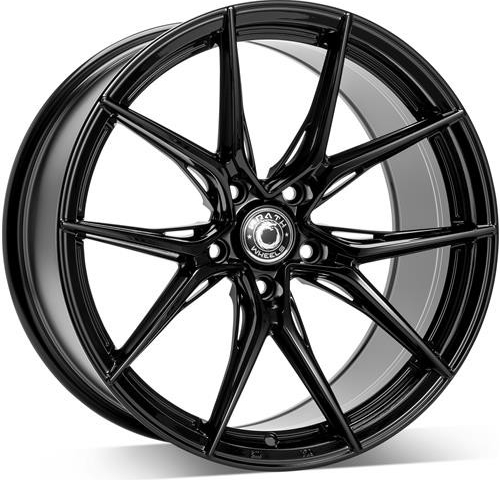 WRATH WHEELS WFX 7,5x17 5x100 ET40 black gloss