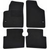 J&J AUTOMOTIVE Textilné autokoberce s logom Hyundai i10 (2008-2012) 4pc