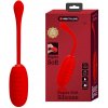 Pretty Love Kirk Rechargeable Vibrating Egg Red