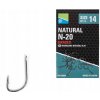 Preston Natural N-20 Hooks veľ.14 15ks