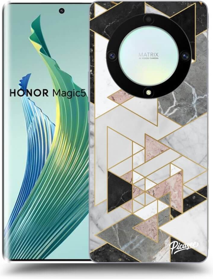 Picasee ULTIMATE CASE Honor Magic5 Lite 5G - Light geometry