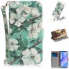 Peňaženkové 3D puzdro na Huawei P Smart S - Watercolor Flowers