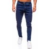 Tmavomodré pánske regular fit rifľové nohavice Bolf 6296